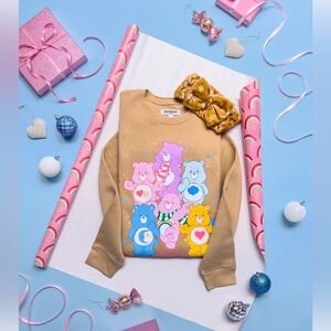 Grayson Social Care Bears Junior's Sleep Dress and Cozy Headband (2-piece Set)